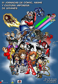 III Jornadas de Cómic, Anime y Cultura Japonesa de Leganés