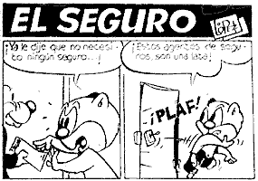 "El Seguro". Revista Yumbo, 1957